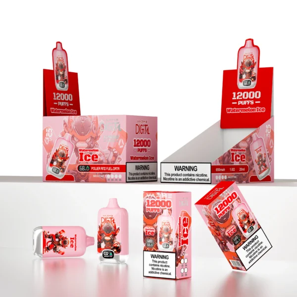 Vapme Digital 12000 Puffs 2% 5% Vapes usa e getta ricaricabili alla nicotina Acquista all'ingrosso - BeerVape - 1