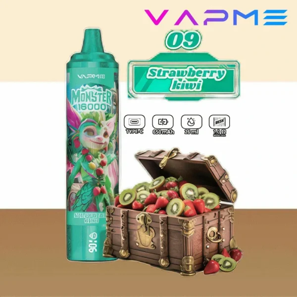 Vapme Monster 16000 Puffs 2% 5% Nikotynowe Akumulatory Jednorazowe Vape Luzem kup hurtowo - BeerVape - 3
