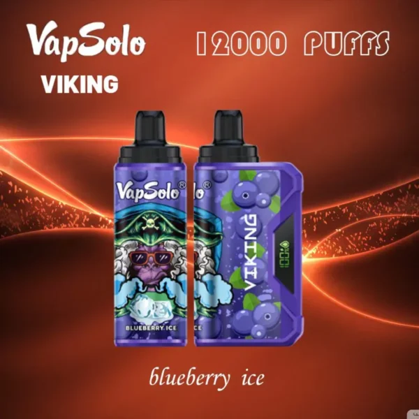VapSolo Viking 12000 Puffs 2% 5% Nízkonikotinové dobíjecí jednorázové vapky Pen Hromadně Koupit Velkoobchod – BeerVape – 11