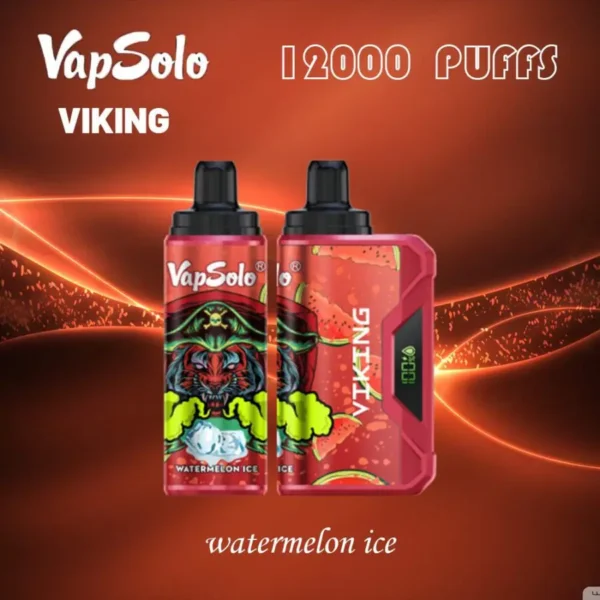 VapSolo Viking 12000 Puffs 2% 5% Nízkonikotinové dobíjecí jednorázové vapky Pen Hromadně Koupit Velkoobchod – BeerVape – 3