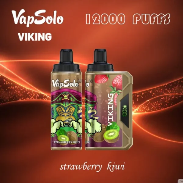 VapSolo Viking 12000 Puffs 2% 5% Nízkonikotinové dobíjecí jednorázové vapky Pen Hromadně Koupit velkoobchod – BeerVape – 5