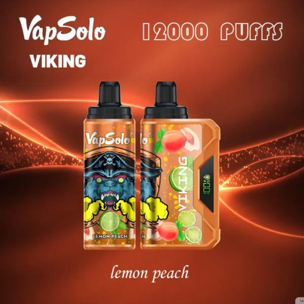 VapSolo Viking 12000 Puffs 2% 5% Nízkonikotinové dobíjecí jednorázové vapky Pen Hromadně Koupit Velkoobchod – BeerVape – 7