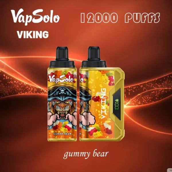 VapSolo Viking 12000 Puffs 2% 5% Nízkonikotinové dobíjecí jednorázové vapky Pen Hromadně Koupit Velkoobchod – BeerVape – 9