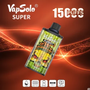 Vapsolo Super 15000 Puffs 2% 5% с низким содержанием никотина Купить перезаряжаемую одноразовую ручку для вейпов оптом - BeerVape - 18