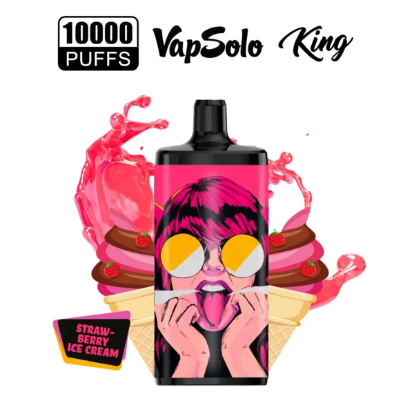 Vapsolo King 10000 Puffs 2% 5% Niskonikotynowy, jednorazowy, wielokrotnego ładowania Vapes Pen Luzem Kup hurtowo - BeerVape - 14