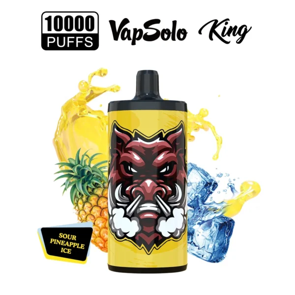 Vapsolo King 10000 Puffs 2% 5% Niskonikotynowy, jednorazowy, wielokrotnego ładowania Vapes Pen Luzem Kup hurtowo - BeerVape - 15
