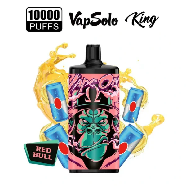 Vapsolo King 10000 Puffs 2% 5% Niskonikotynowy, jednorazowy, wielokrotnego ładowania Vapes Pen Luzem Kup hurtowo - BeerVape - 9