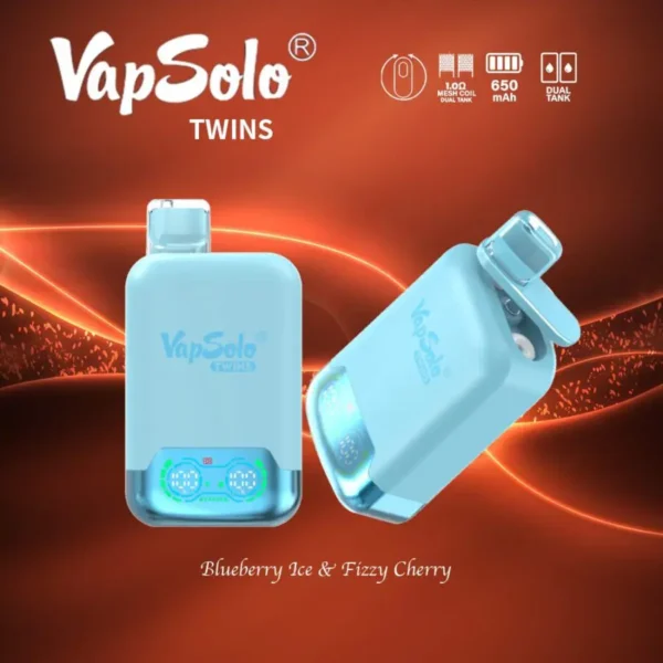 VapSolo Twins 20000 Puffs 2% 5% Low Nicotina Rechargeable Vapes Pen vrac Cumpărați cu ridicata - BeerVape - 12