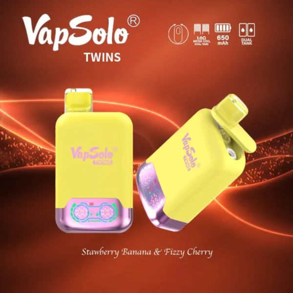 VapSolo Twins 20000 Puffs 2% 5% Low Nicotina Rechargeable Vapes Pen vrac Cumpărați cu ridicata - BeerVape - 7