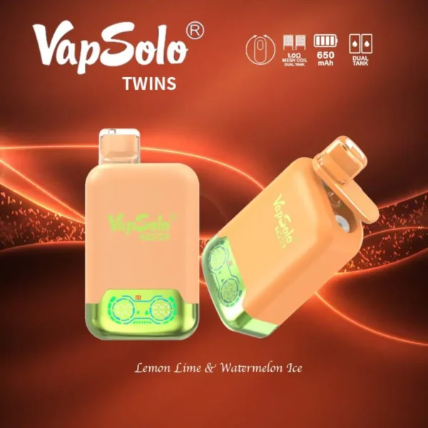 VapSolo Twins 20000 Puffs 2% 5% Low Nicotina Rechargeable Vapes Pen vrac Cumpărați cu ridicata - BeerVape - 10