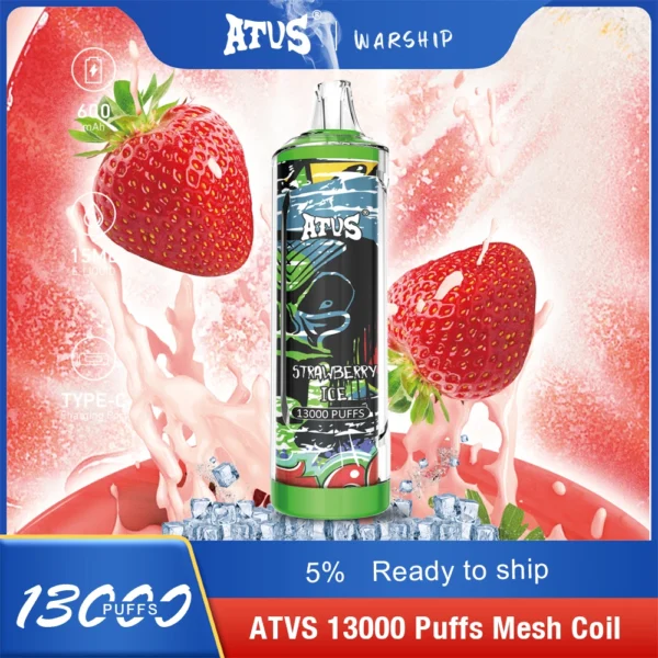 Atvs 13000 Puffs 5% Vapes desechables recargables con bajo contenido de nicotina Compra a granel al por mayor - BeerVape - 10