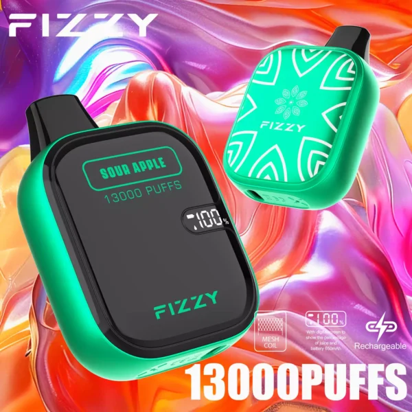 Fizzy Boom 13000 Puffs 2% 5% Genopladelige engangsvapes med lav nikotinindhold Pen Bulk Køb Engros - BeerVape - 5