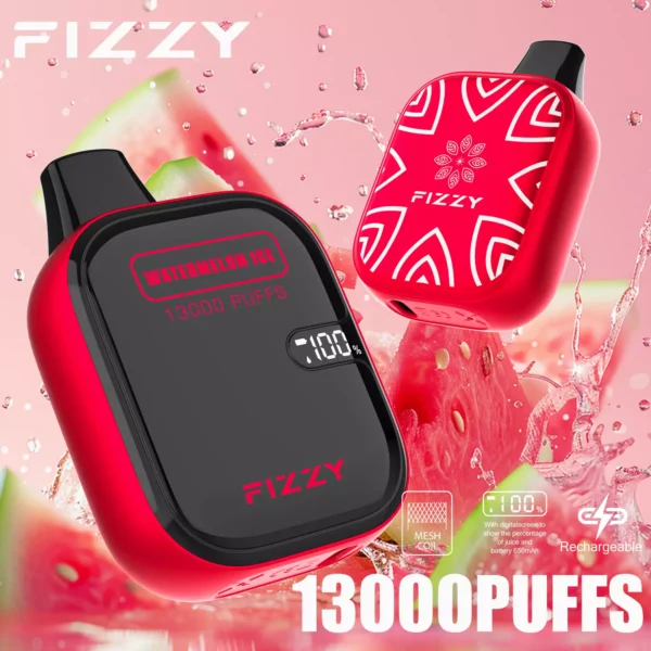 Fizzy Boom 13000 Puffs 2% 5% Genopladelige engangsvapes med lav nikotinindhold Pen Bulk Køb Engros - BeerVape - 6