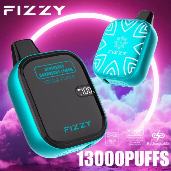 Fizzy Boom 13000 Puffs 2% 5% Genopladelige engangsvapes med lav nikotinindhold Pen Bulk Køb Engros - BeerVape - 3