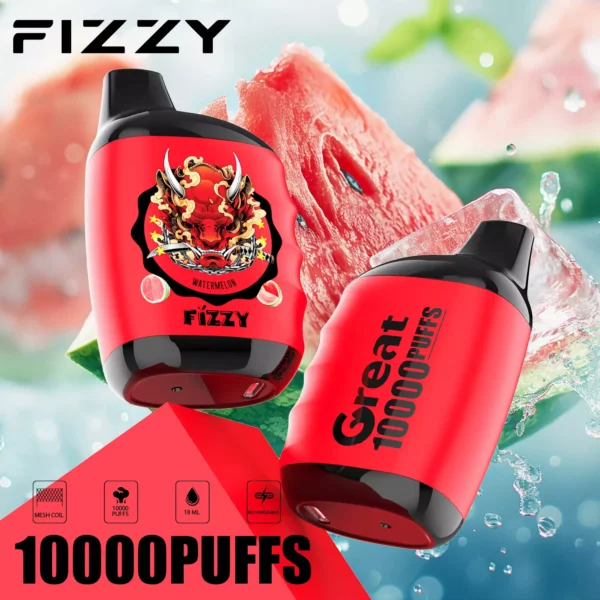Fizzy Great 10000 Puffs 2% 5% Перезаряжаемые одноразовые ручки для вейпов с низким содержанием никотина, оптовая покупка оптом - BeerVape - 2