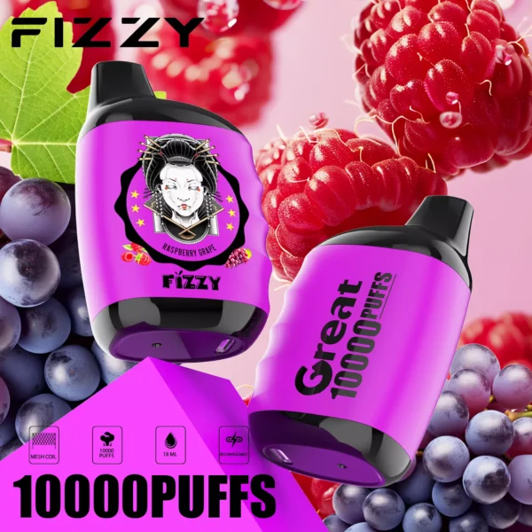 Fizzy Great 10000 Puffs 2% 5% Перезаряжаемые одноразовые ручки для электронных сигарет с низким содержанием никотина, оптовая покупка оптом - BeerVape - 5