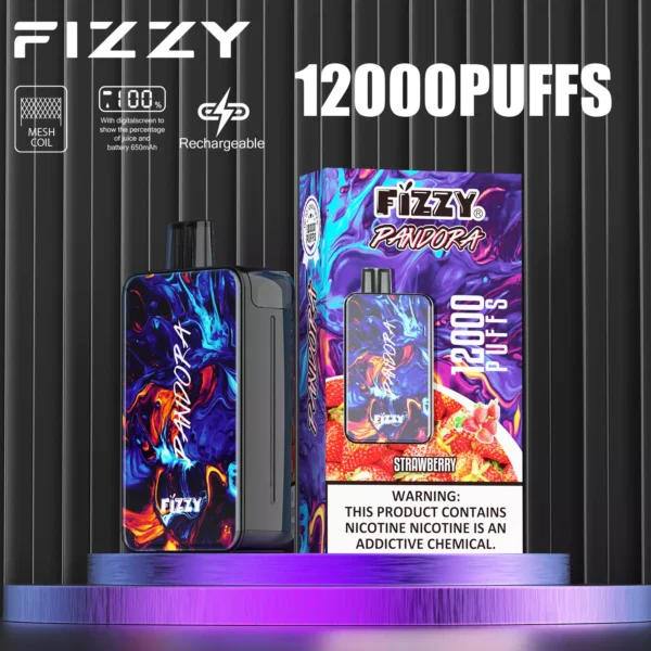 Fizzy Pandora 12000 Puffs 2% 5% Перезаряжаемые одноразовые ручки для электронных сигарет с низким содержанием никотина, оптовая покупка оптом - BeerVape - 2