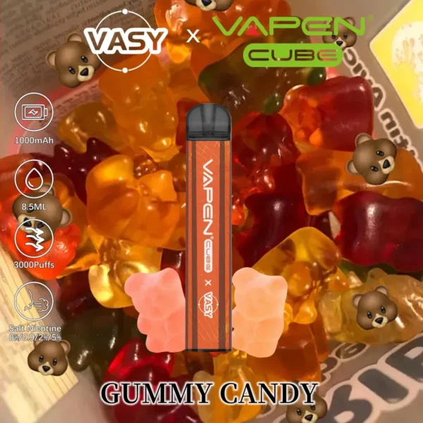 VAPEN Cube 3000 Puffs 2% 5% Перезаряжаемые одноразовые ручки для электронных сигарет с низким содержанием никотина Купить оптом - BeerVape - 11