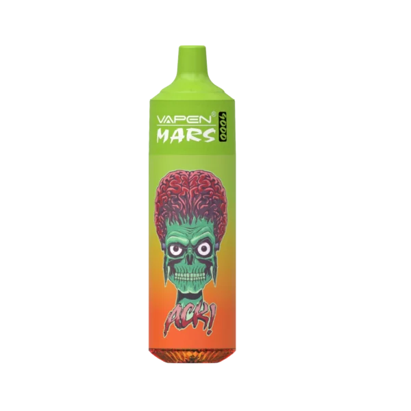 VAPEN Mars 9000 Puffar 0% 2% 5% Låg nikotin uppladdningsbara engångsvapes Penna Bulk Köp Partihandel - BeerVape - 16