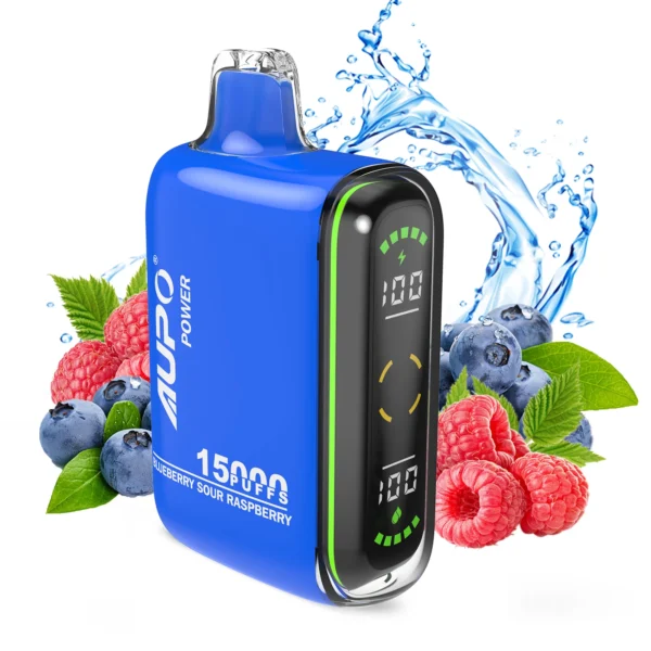 AUPO 15000 Puffs Dual Mesh LED Display 2% Genopladelig engangsvapes med lav nikotinindhold Pen Bulk Køb Engros - BeerVape - 2