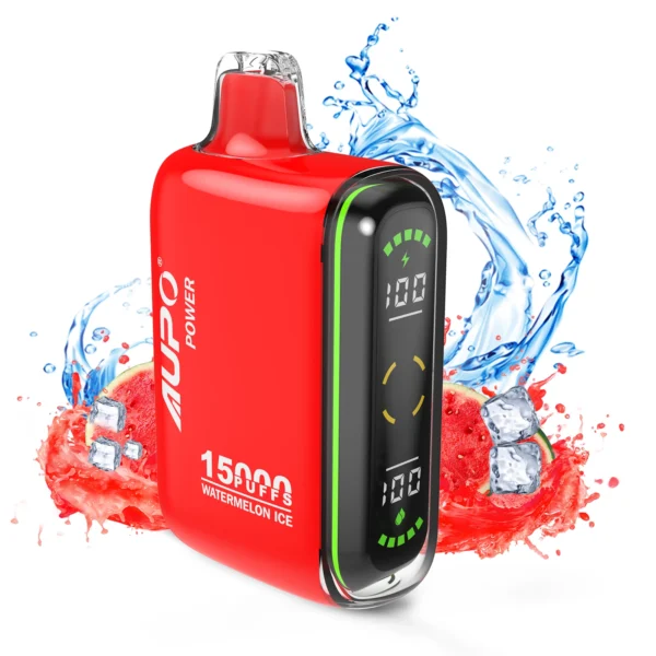 AUPO 15000 Puffs Dual Mesh LED Display 2% Genopladelig engangsvapes med lav nikotinindhold Pen Bulk Køb Engros - BeerVape - 3