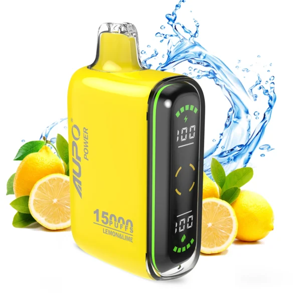 AUPO 15000 Puffs Dual Mesh LED Display 2% Genopladelig engangsvapes med lav nikotinindhold Pen Bulk Køb Engros - BeerVape - 5