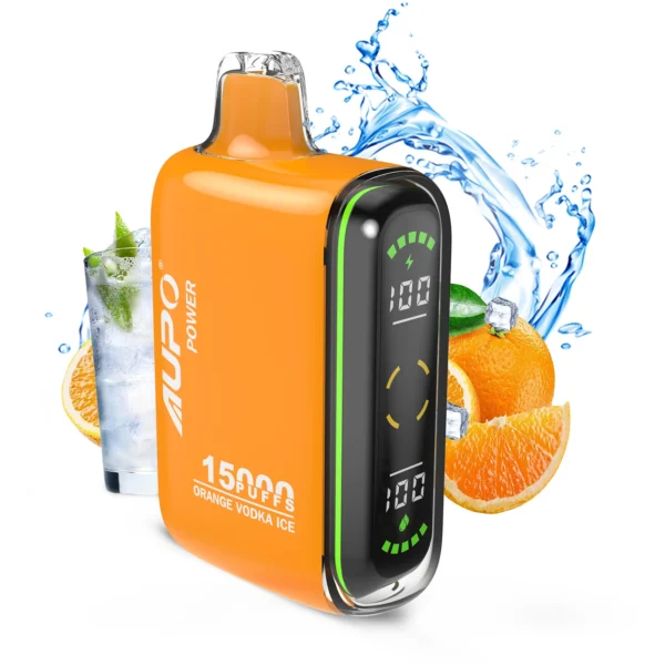 AUPO 15000 Puffs Dual Mesh LED Display 2% Genopladelig engangsvapes med lav nikotinindhold Pen Bulk Køb Engros - BeerVape - 8