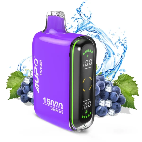 AUPO 15000 Puffs Dual Mesh LED Display 2% Genopladelig engangsvapes med lav nikotinindhold Pen Bulk Køb Engros - BeerVape - 9
