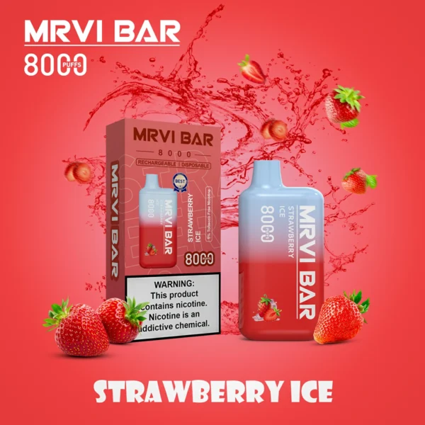 MRVI Bar Mr8000 Puffs 2% 3% 5% Vapes desechables recargables con bajo contenido de nicotina Compra a granel al por mayor - BeerVape - 3