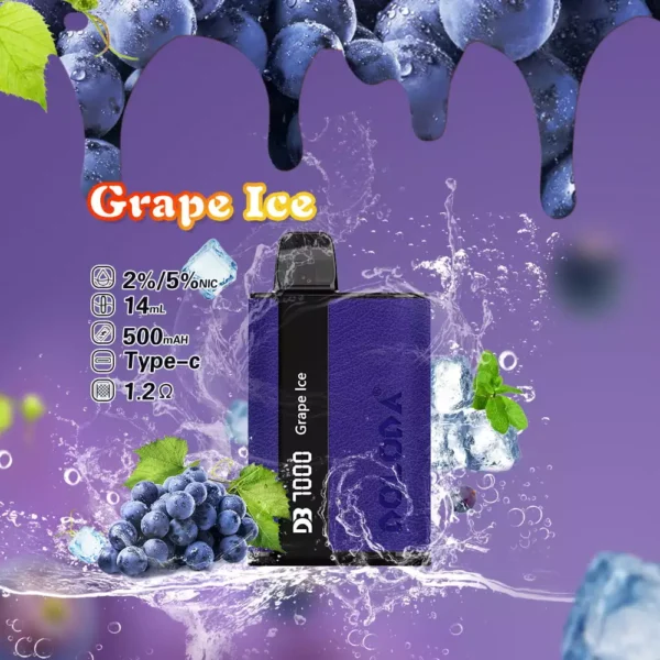 DOLODA DB7000 Puffs 0% 2% 3% 5% Low Nicotine Rechargeable Disposable Vapes Pen Bulk Buy Wholesale - BeerVape - 8