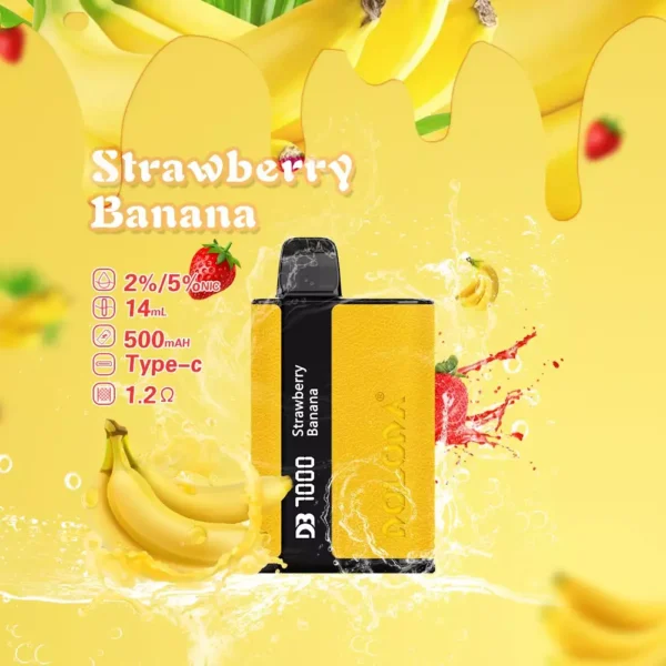 DOLODA DB7000 Puffs 0% 2% 3% 5% Low Nicotine Rechargeable Disposable Vapes Pen Bulk Buy Wholesale - BeerVape - 2