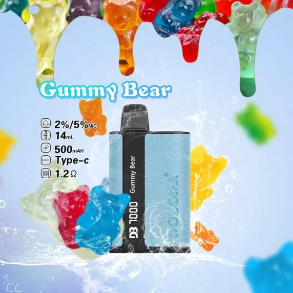 DOLODA DB7000 Puffs 0% 2% 3% 5% Low Nicotine Rechargeable Disposable Vapes Pen Bulk Buy Wholesale - BeerVape - 4
