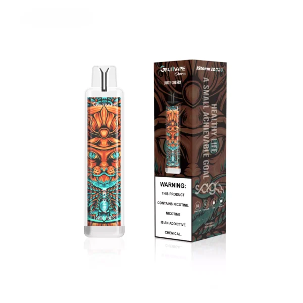 Grativape iStorm 12000 Puffs 0% 2% 3% 5% Nízkonikotinové dobíjecí jednorázové vapes Pen Hromadně Koupit Velkoobchod – BeerVape – 2