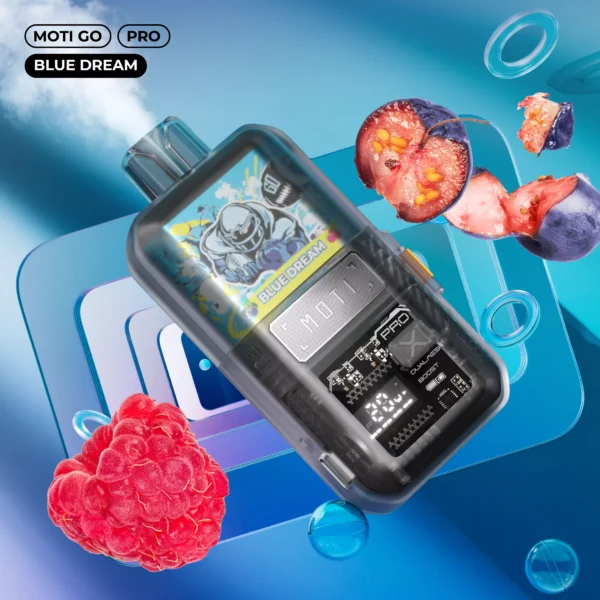 MOTI Go Pro 12000 Puffs Dual Mesh Smart Screen 3% 5% Low Nicotine Rechargeable Disposable Vapes Pen Bulk Buy Wholesale - BeerVape - 4