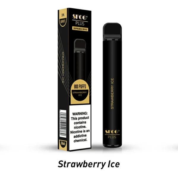 SFOG PLUS 800 Puffar 2% 3% 5% Uppladdningsbara engångsvapes med låg nikotinhalt Penna Bulk Köp Partihandel - BeerVape - 10