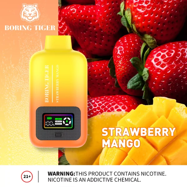 VASY Boring Tiger 25000 Puffs Schermo digitale 4 Mesh Coil 50mg Penna per vaporizzatori usa e getta ricaricabile a basso contenuto di nicotina Bulk Acquista all'ingrosso - BeerVape - 15