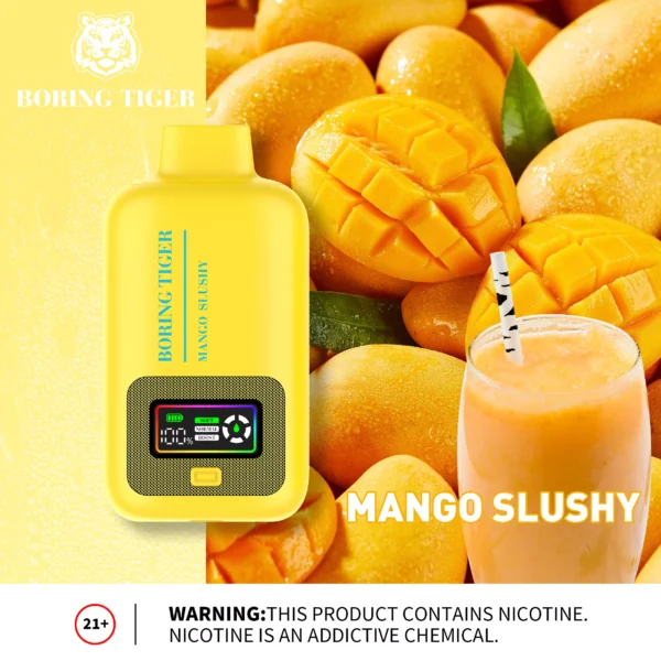 VASY Boring Tiger 25000 Puffs Schermo digitale 4 Mesh Coil 50mg Penna per vaporizzatori usa e getta ricaricabile a basso contenuto di nicotina Bulk Acquista all'ingrosso - BeerVape - 12