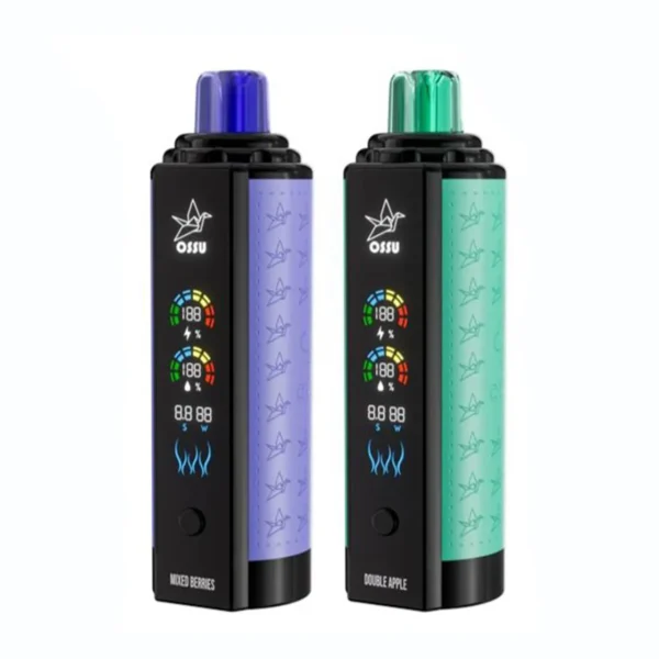 VASY OSSU 30000 Puffs Shisha Hookah Pantalla completa de malla dual 0% 5% Vapes desechables recargables con bajo contenido de nicotina Pluma Compra a granel al por mayor - BeerVape - 5